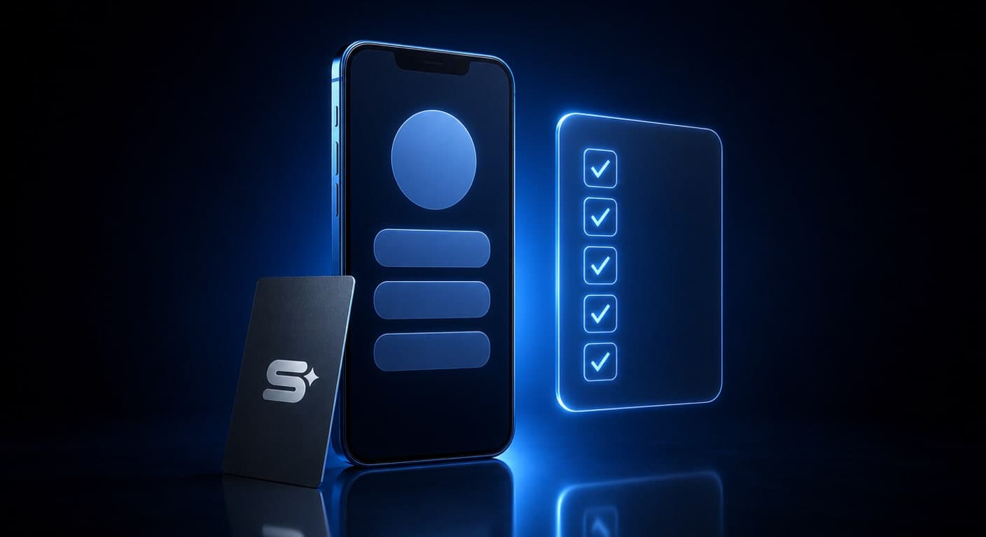 Choosing a recommended digital business card provider with a checklist of tests