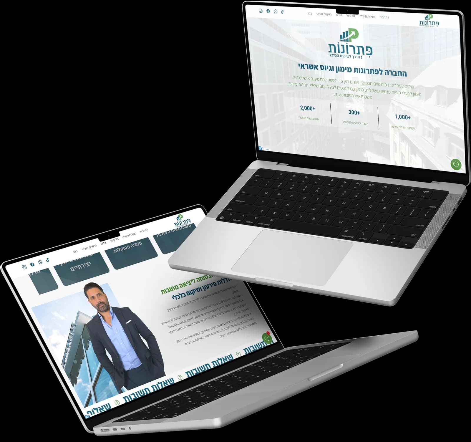 Consulting & finance website