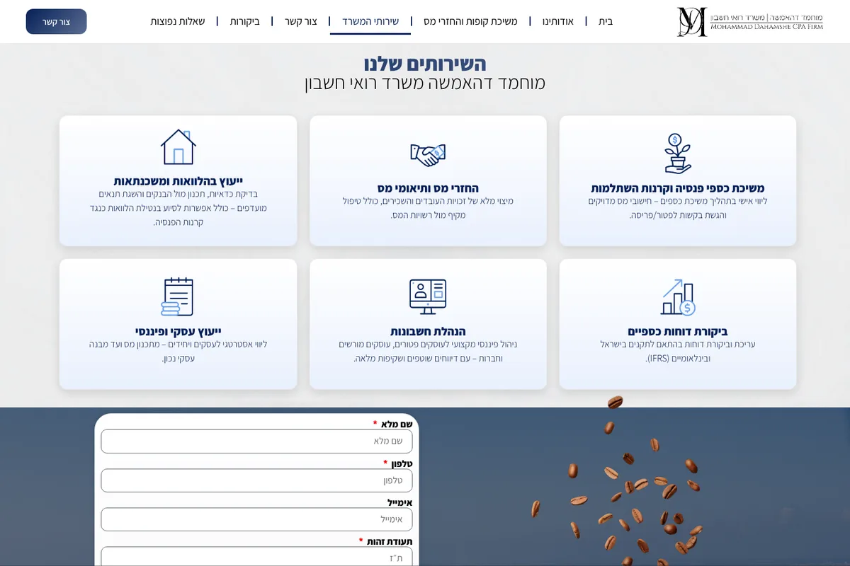 מבט נוסף מהאתר החי של מוחמד דהאמשה